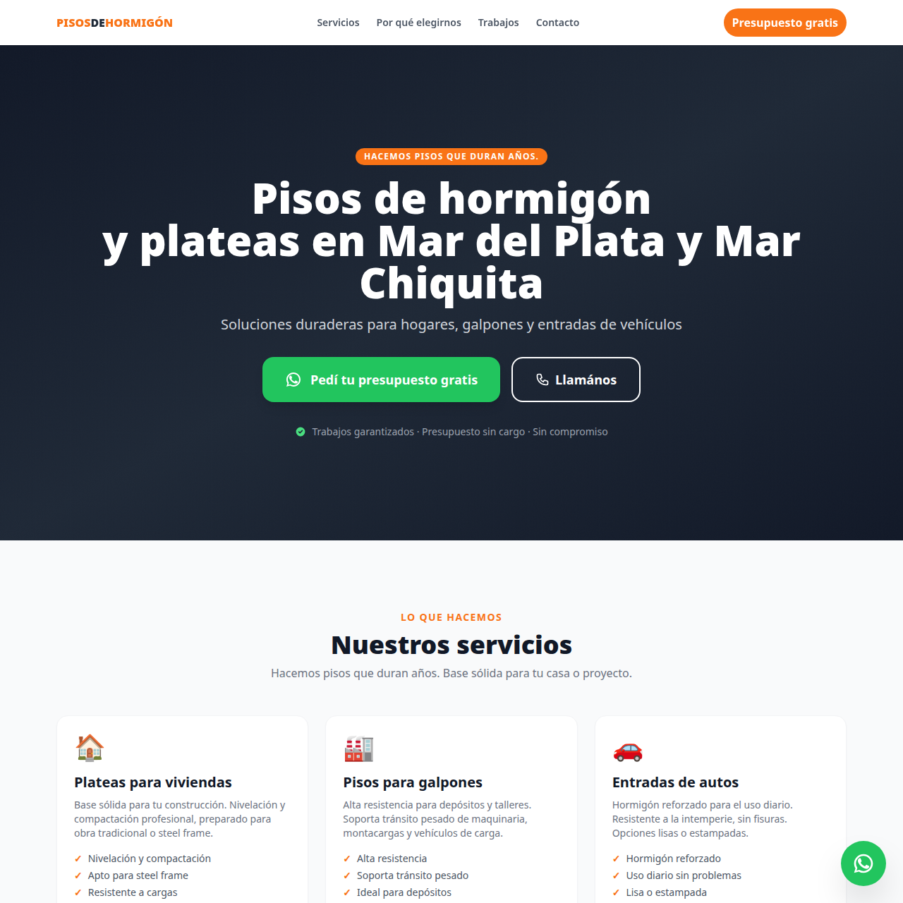 Pisos de Hormigon